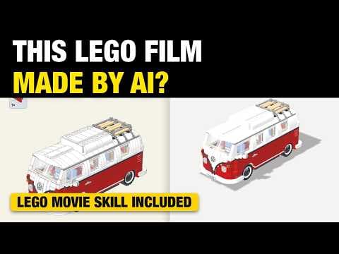 Lego Creator 10220 Volkswagen T1 Camper Van - Animated Speed Build (made with Super Video Agent)